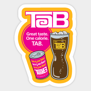 TAB Soda Sticker